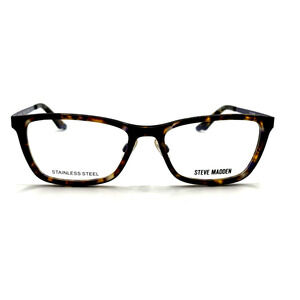 STEVEN MADDEN STAYCEE PURPLE TORTOISE EYEGLASSES SUNGLASSES FRAMES 53-17-140